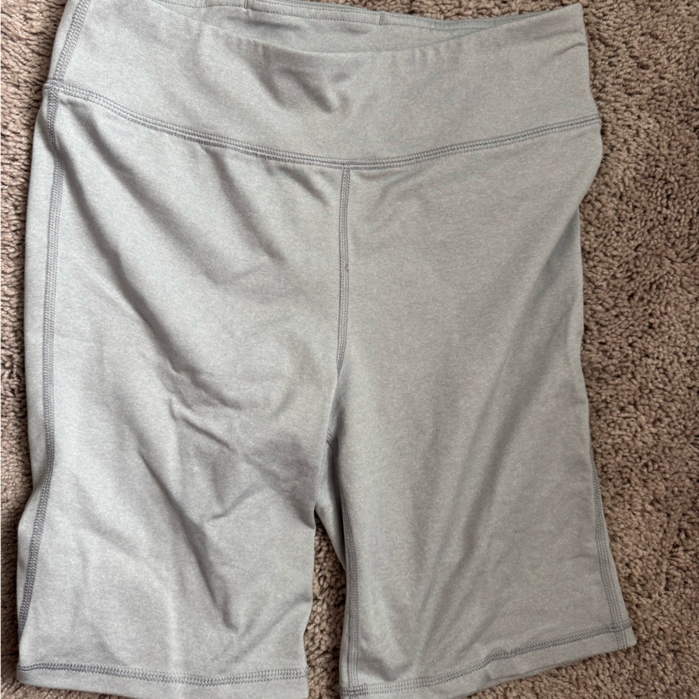Gray J. Crew Biker Shorts
